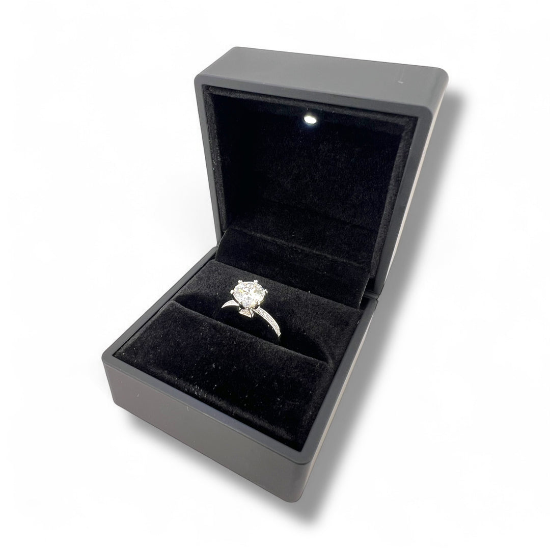 Eternal Spark – Women’s Moissanite Wedding Ring