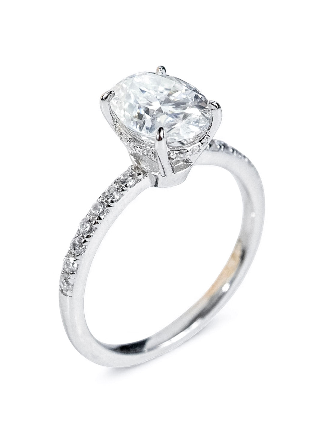 Pure Vow – Moissanite Wedding Ring for Women | LB LuxeBrilliance