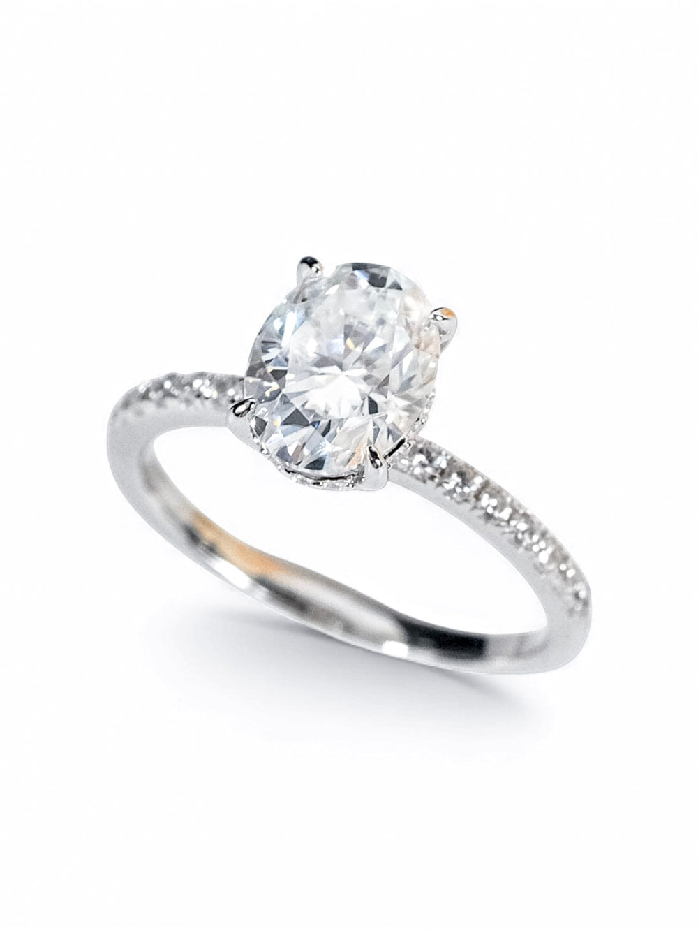 Pure Vow – Moissanite Wedding Ring for Women | LB LuxeBrilliance