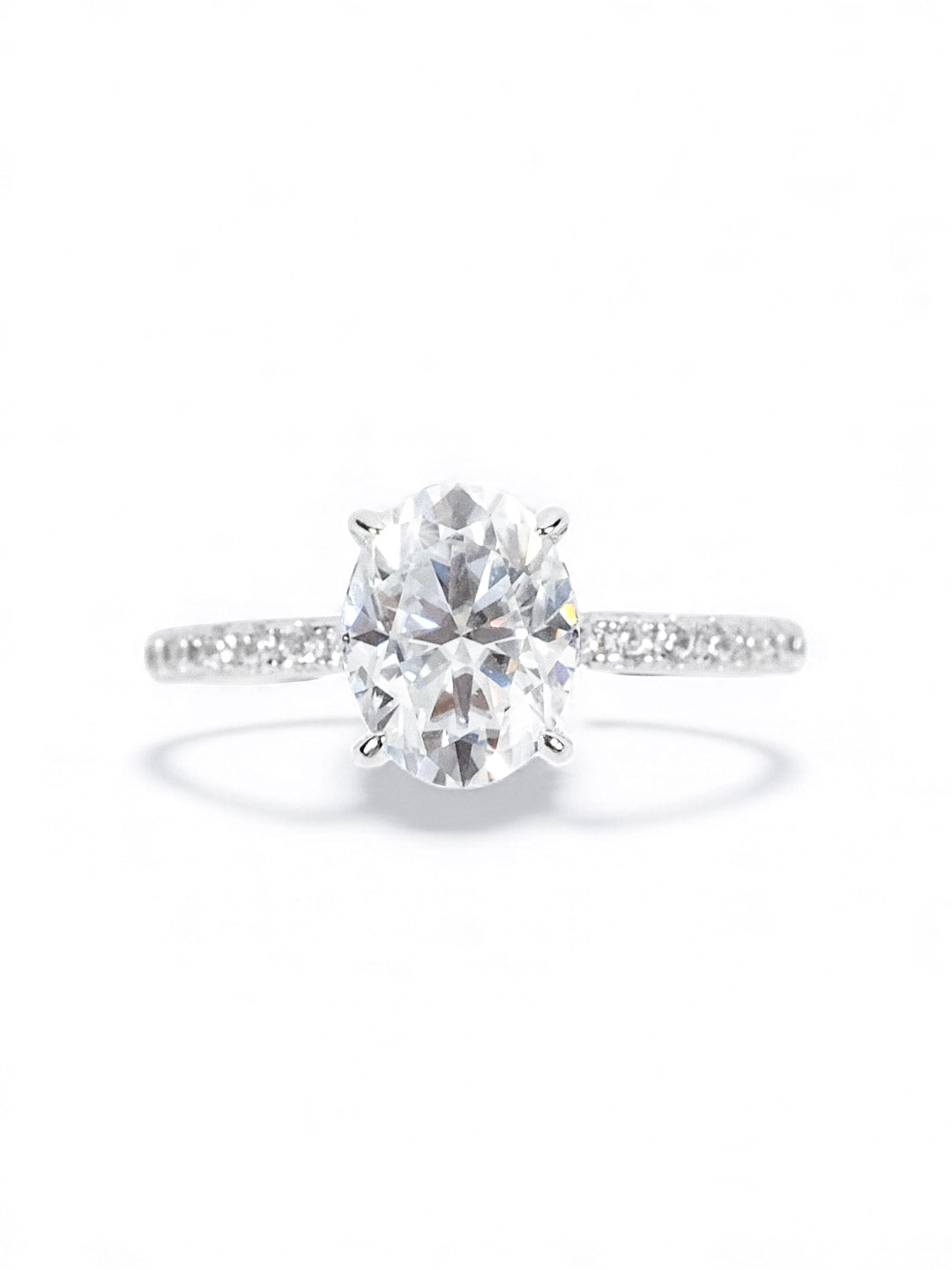 Pure Vow – Moissanite Wedding Ring for Women | LB LuxeBrilliance