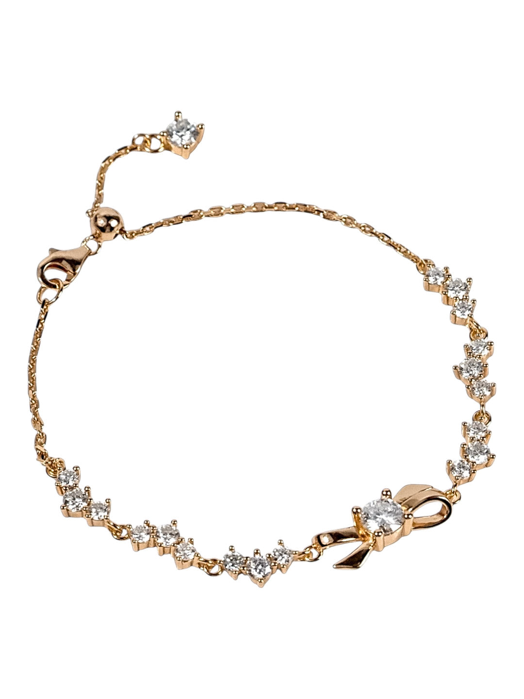 Bow Sparkle – Moissanite Bracelet 1.0ct D VS1 | LB LuxeBrilliance