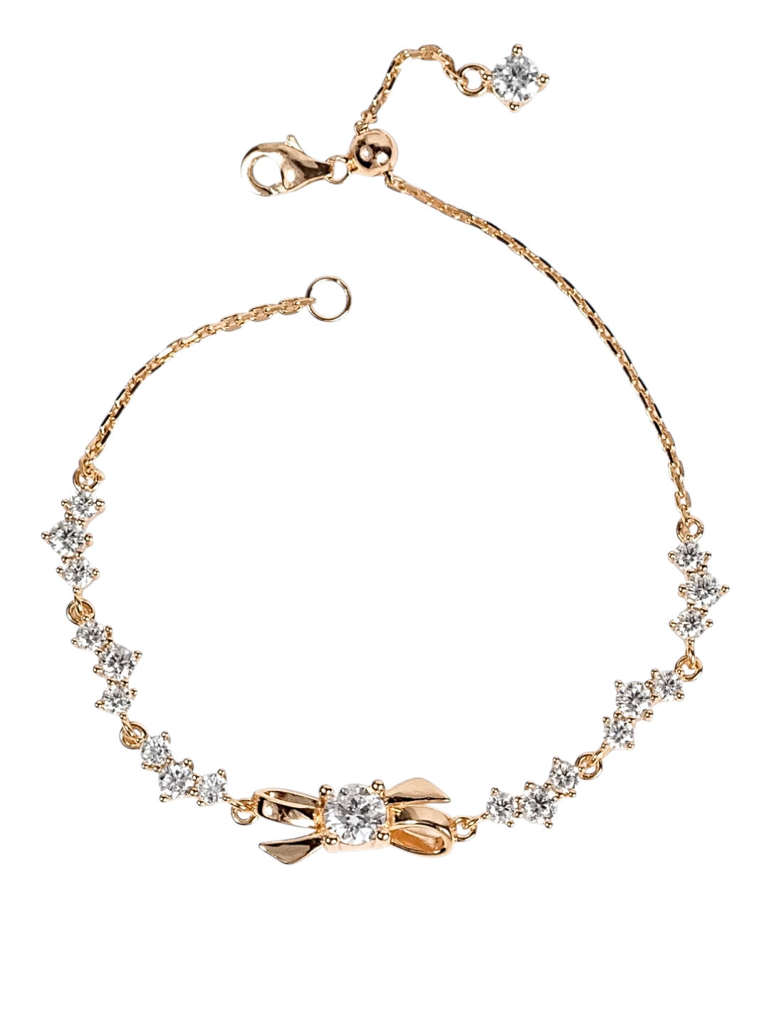 Bow Sparkle – Moissanite Bracelet 1.0ct D VS1 | LB LuxeBrilliance
