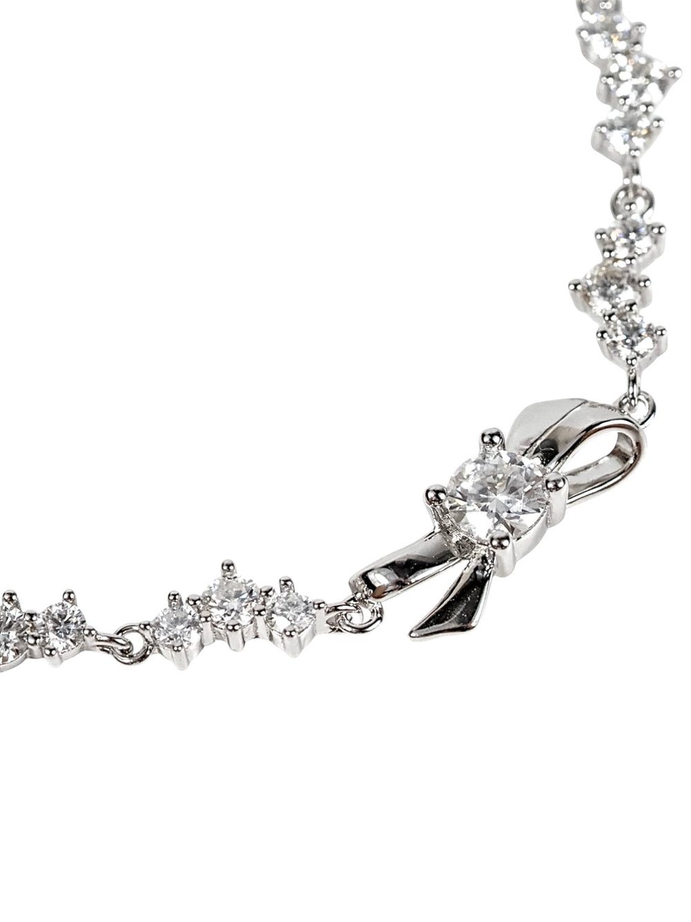 Bow Sparkle – Moissanite Bracelet 1.0ct D VS1 | LB LuxeBrilliance