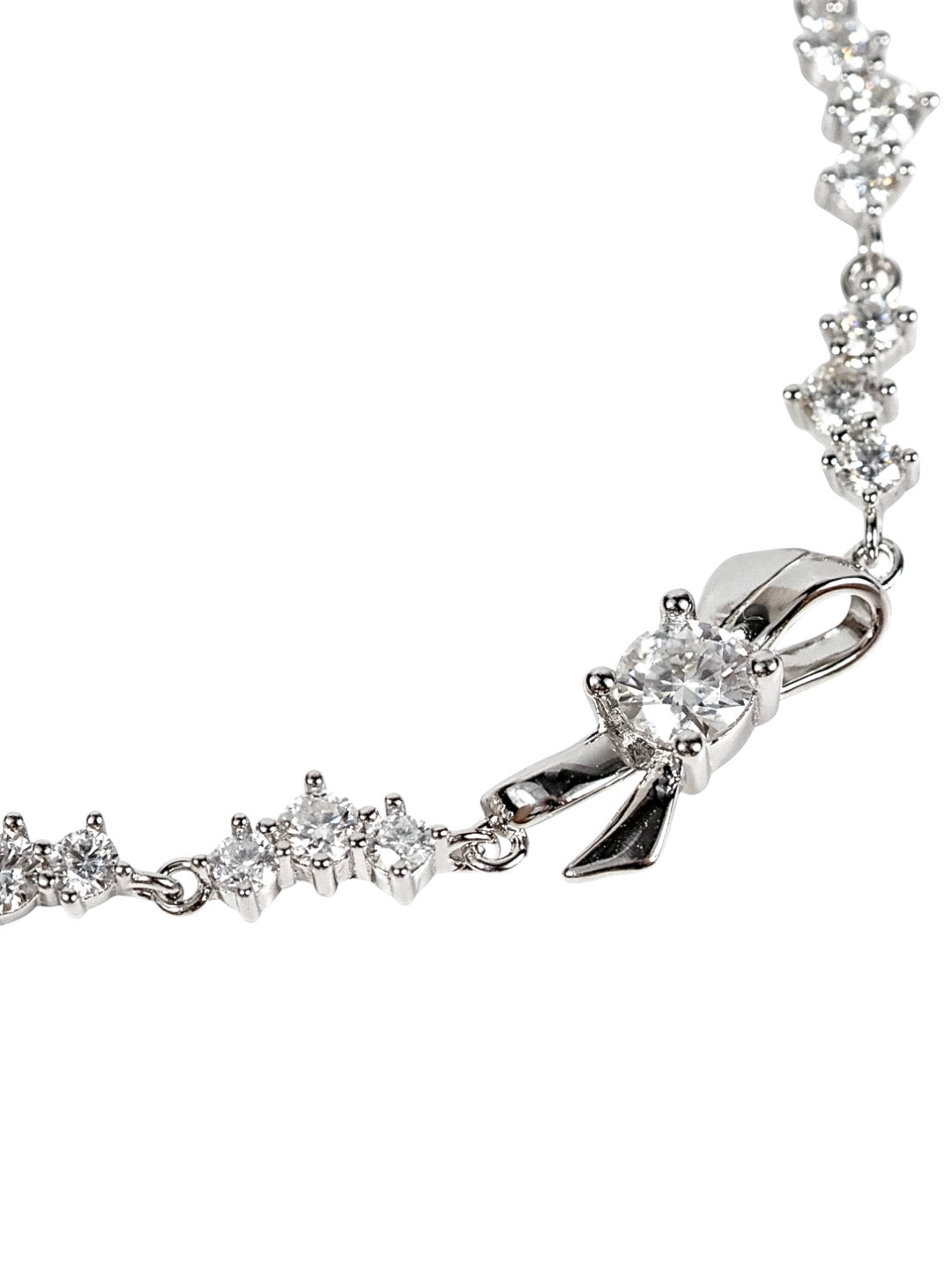 Bow Sparkle – Moissanite Bracelet 1.0ct D VS1 | LB LuxeBrilliance