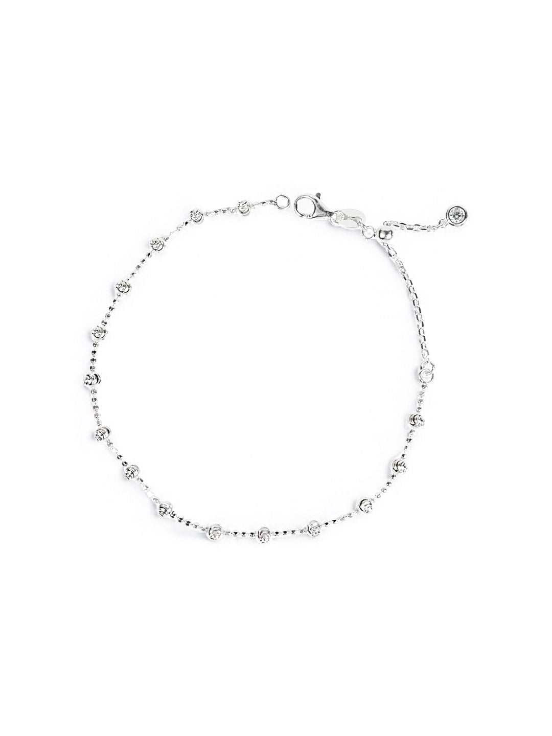 Celeste Dot – Moissanite Chain Bracelet | LB LuxeBrilliance