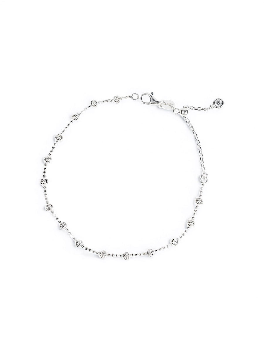 Celeste Dot – Moissanite Chain Bracelet | LB LuxeBrilliance
