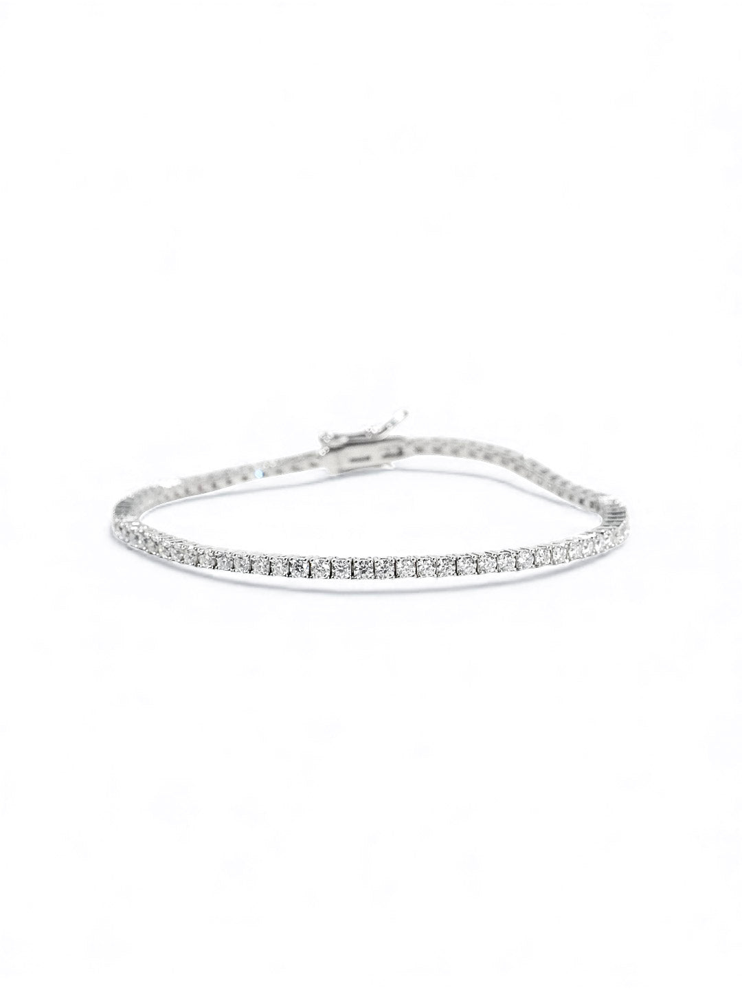 Eternal Tennis – Moissanite Tennis Bracelet 2.0mm–4.0mm | LB LuxeBrilliance