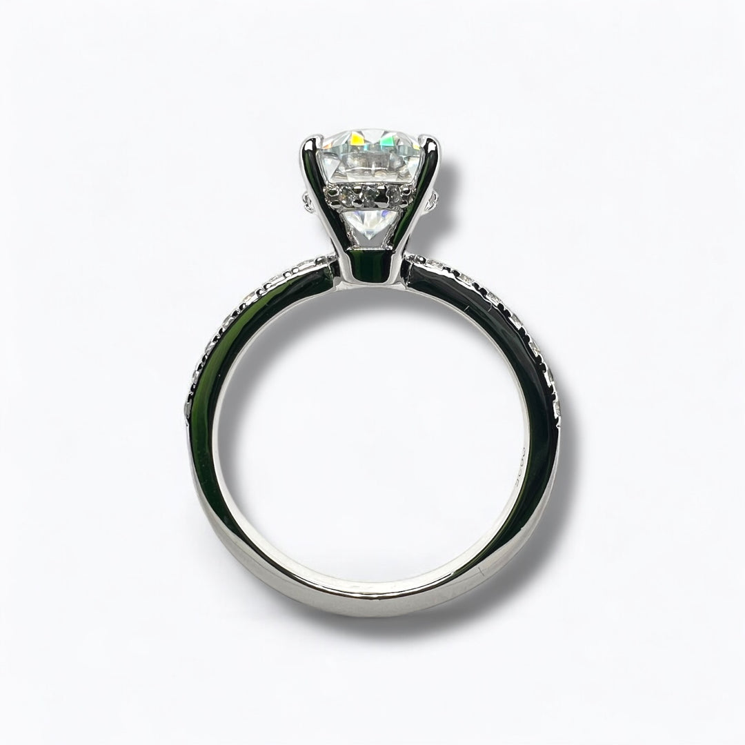 pure-vow-moissanite-couple-ring-side-profile